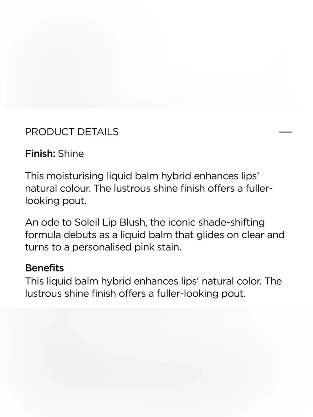 NIB Tom Ford Soleil Liquid Lip Blush Full Size 0.2 fl oz/ 6ml Limited Edition